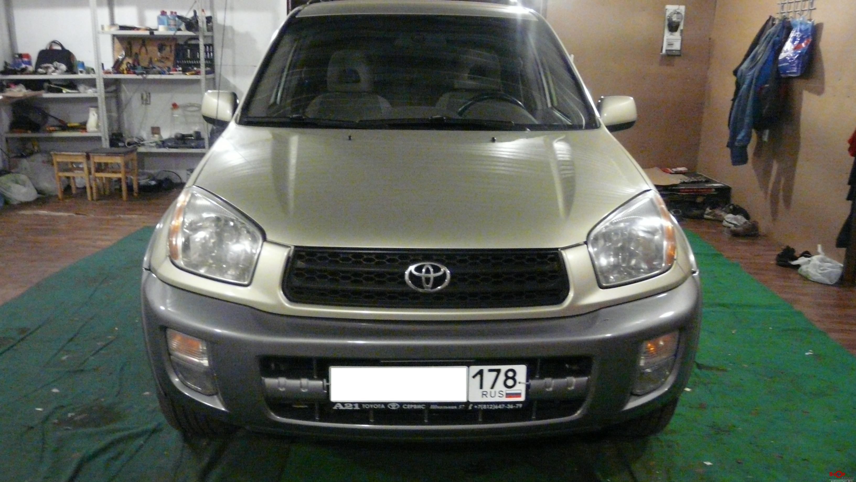 Шумоизоляция Toyota RAV4 Санкт-Петербург
