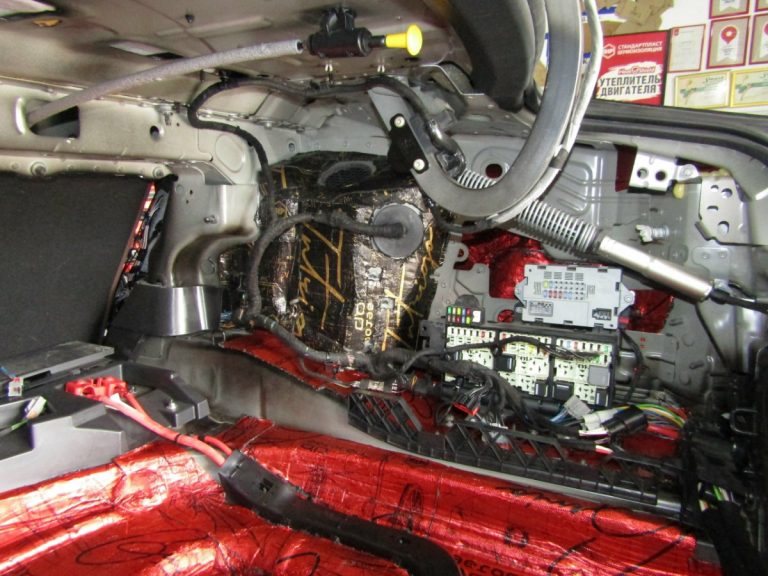 Шумоизоляция Jaguar XF Stop Shum