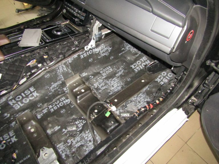 Шумоизоляция Jaguar XF Stop Shum