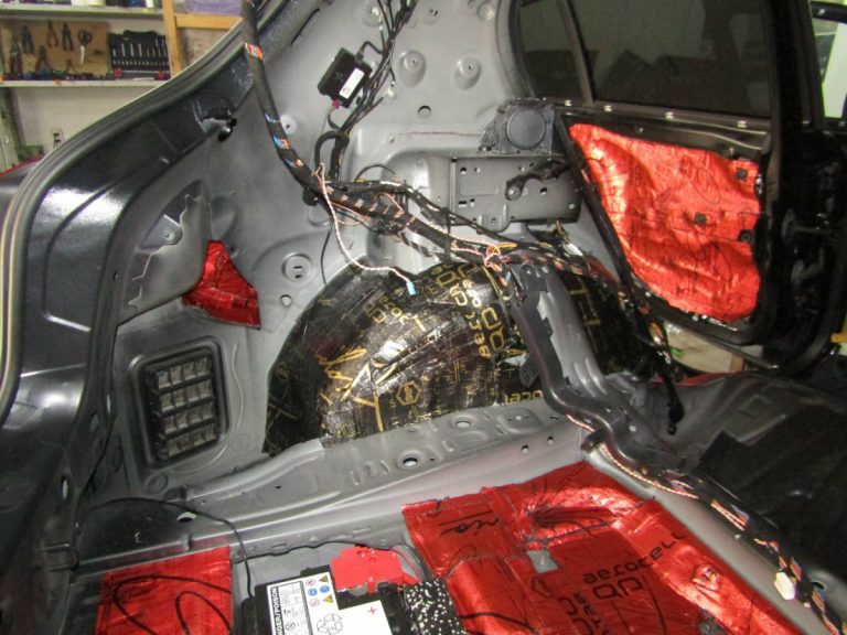 Шумоизоляция BMW 116 F20 Stop Shum