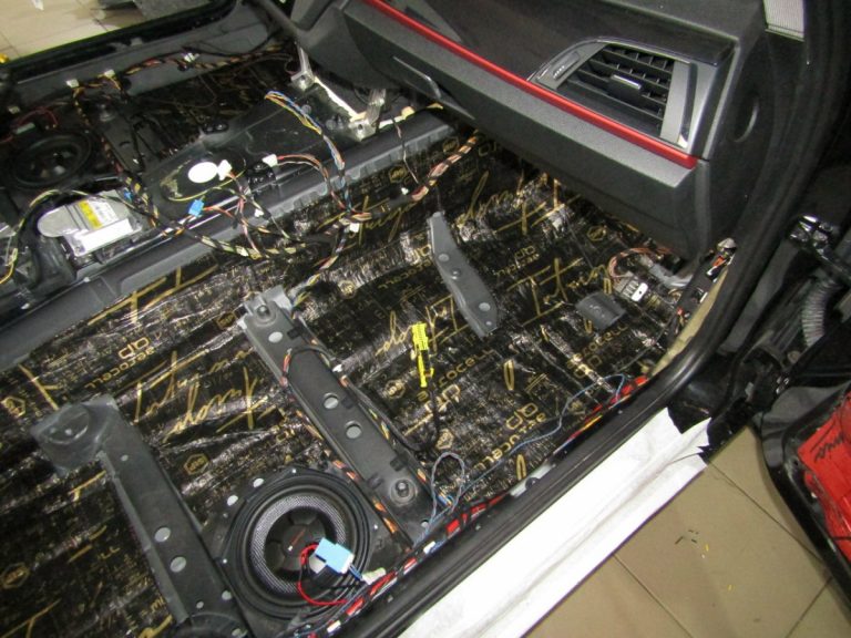 Шумоизоляция BMW 116 F20 Stop Shum