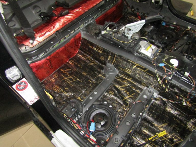 Шумоизоляция BMW 116 F20 Stop Shum