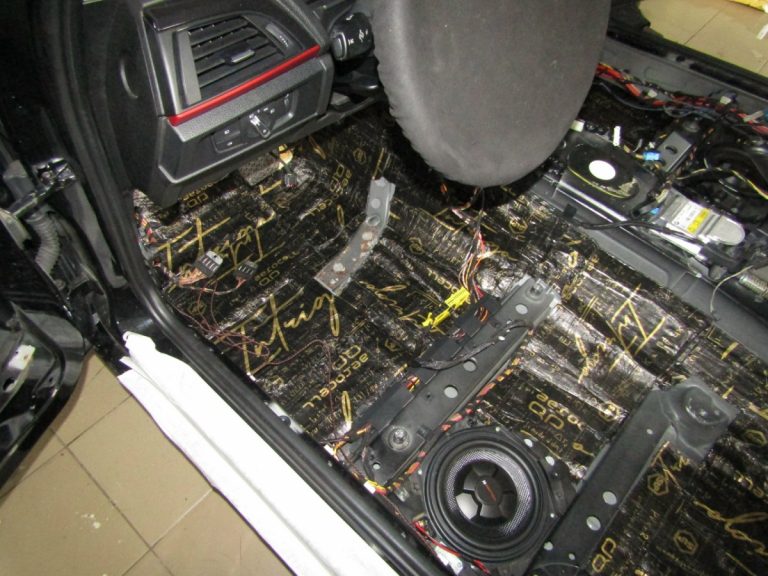 Шумоизоляция BMW 116 F20 Stop Shum