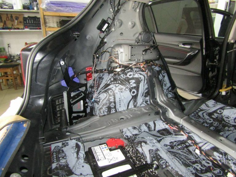 Шумоизоляция BMW 116 F20 Stop Shum