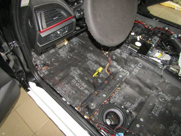 Шумоизоляция BMW 116 F20 Stop Shum