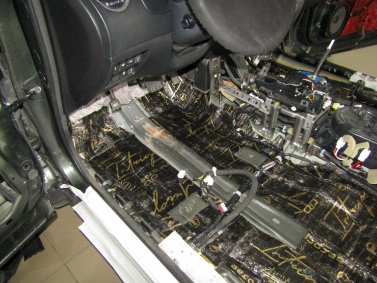 Шумоизоляция Infinity QX 60 Stop Shum