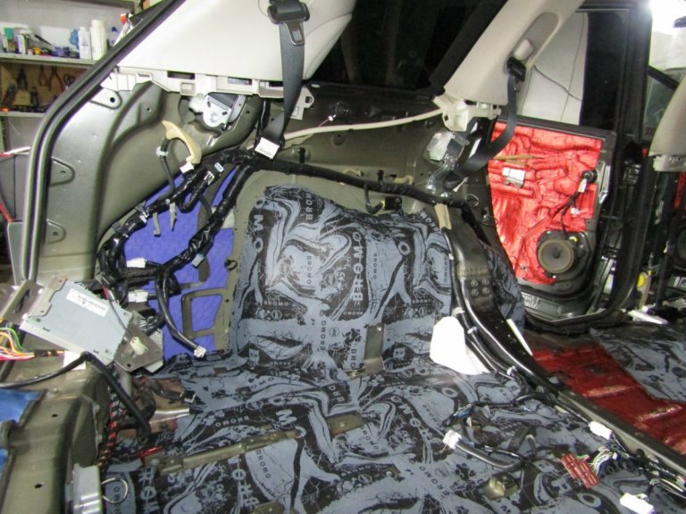 Шумоизоляция Infinity QX 60 Stop Shum
