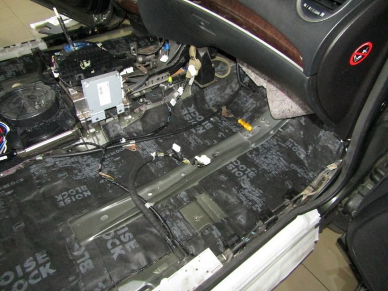 Шумоизоляция Infinity QX 60 Stop Shum