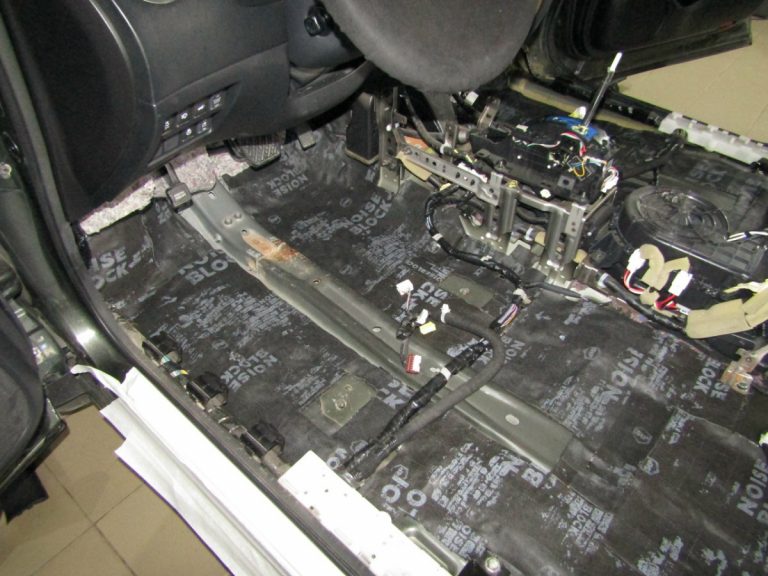 Шумоизоляция Infinity QX 60 Stop Shum