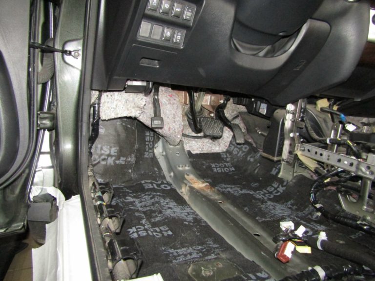Шумоизоляция Infinity QX 60 Stop Shum