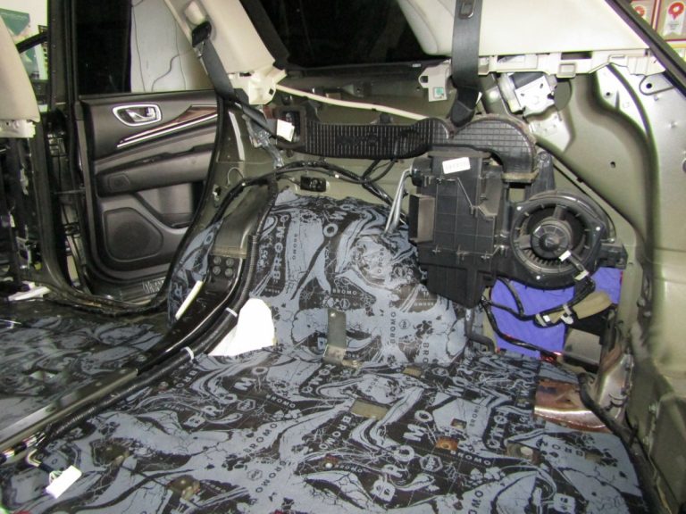 Шумоизоляция Infinity QX 60 Stop Shum