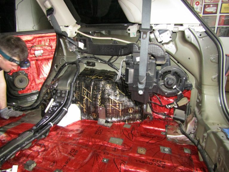 Шумоизоляция Infinity QX 60 Stop Shum