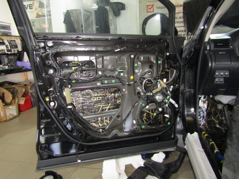 Шумоизоляция Lexus RX 350 Stop Shum