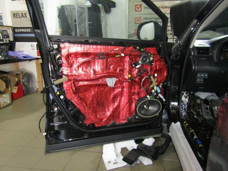 Шумоизоляция Lexus RX 350 Stop Shum