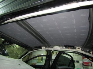 Шумоизоляция крыша Mercedes Benz W212