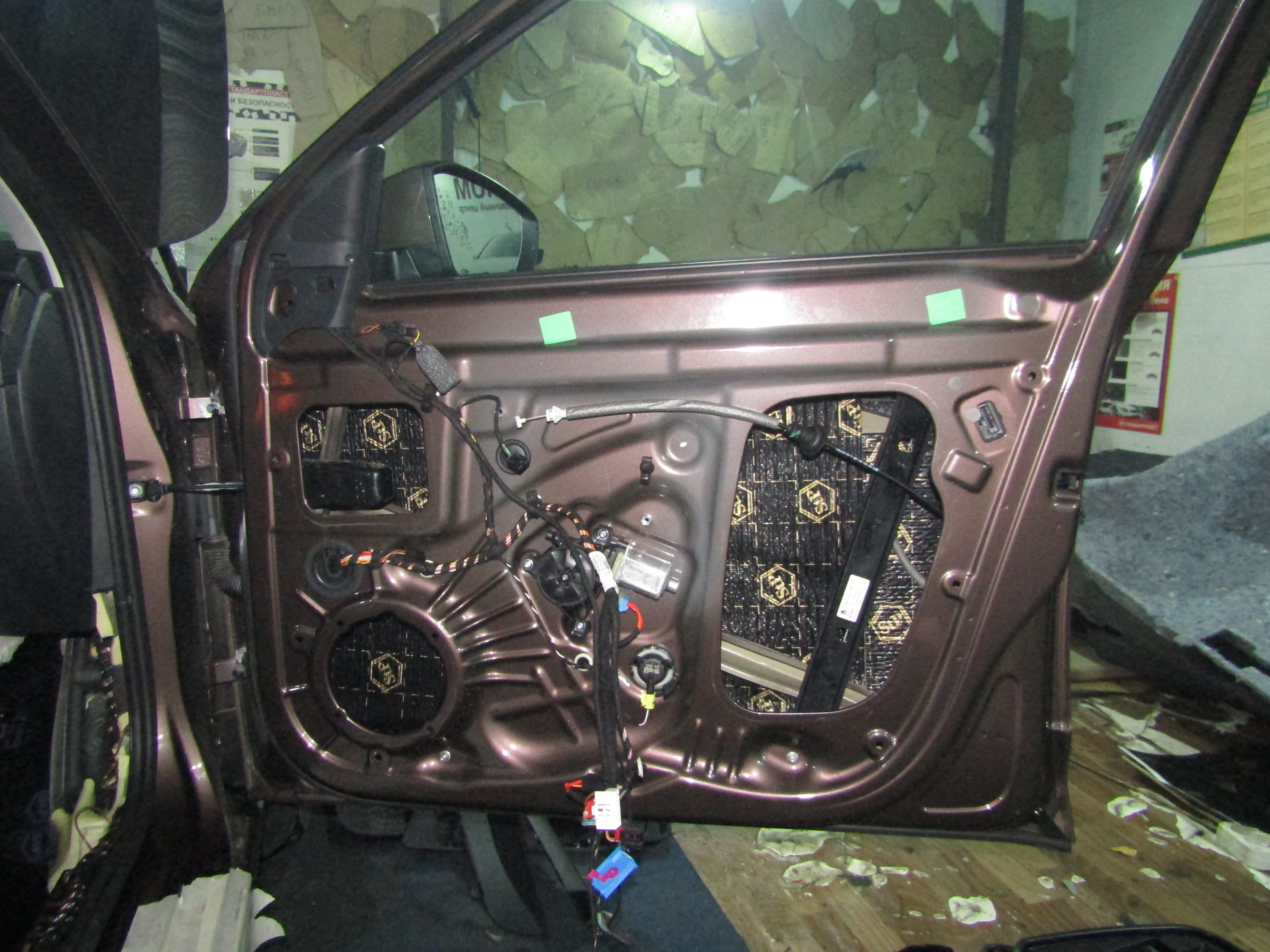 Шумоизоляция Skoda Octavia A7 StopShum