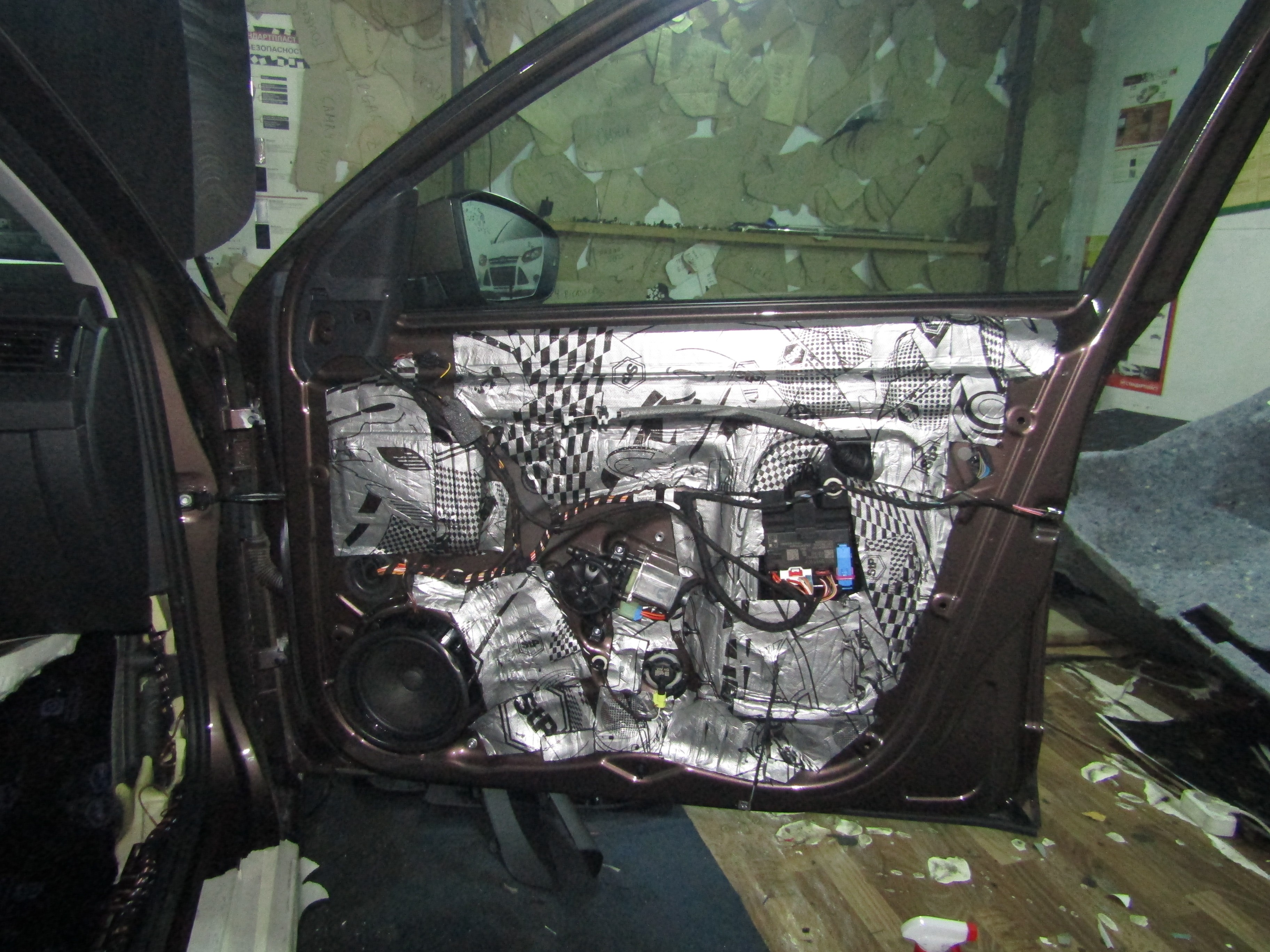 Шумоизоляция Skoda Octavia A7 StopShum