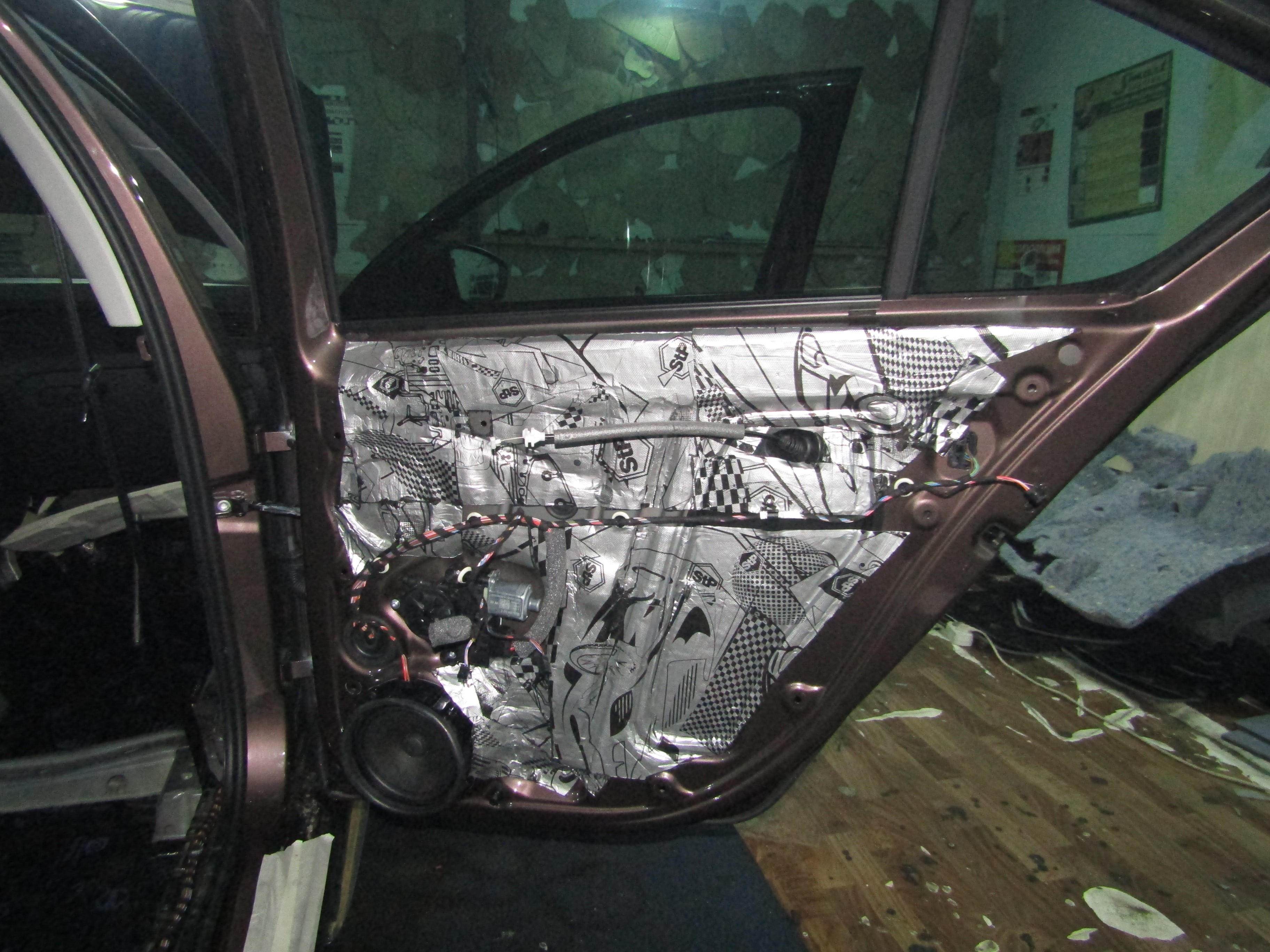 Шумоизоляция Skoda Octavia A7 StopShum