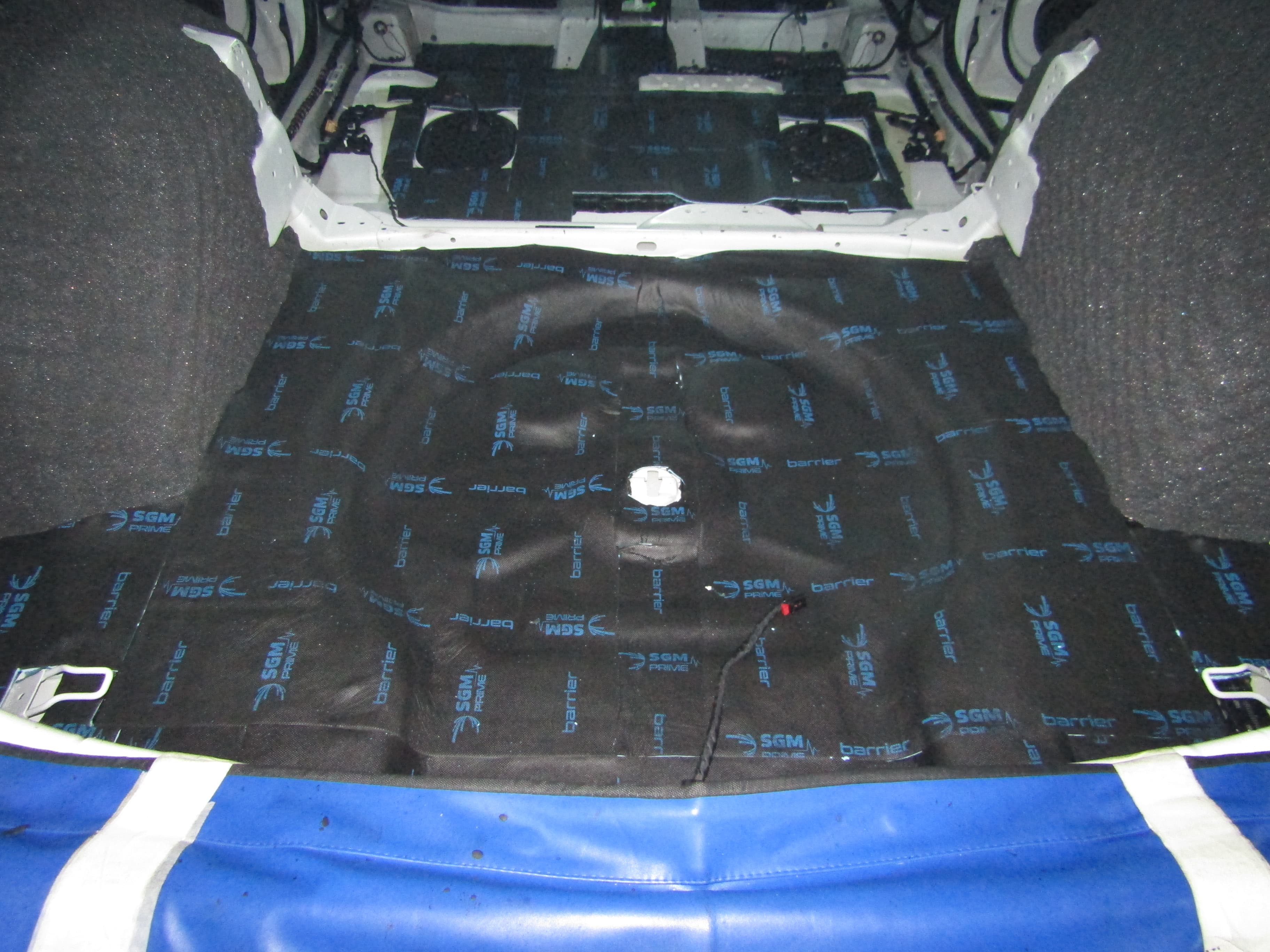 Шумоизоляция багажника Skoda Kodiaq StopShum