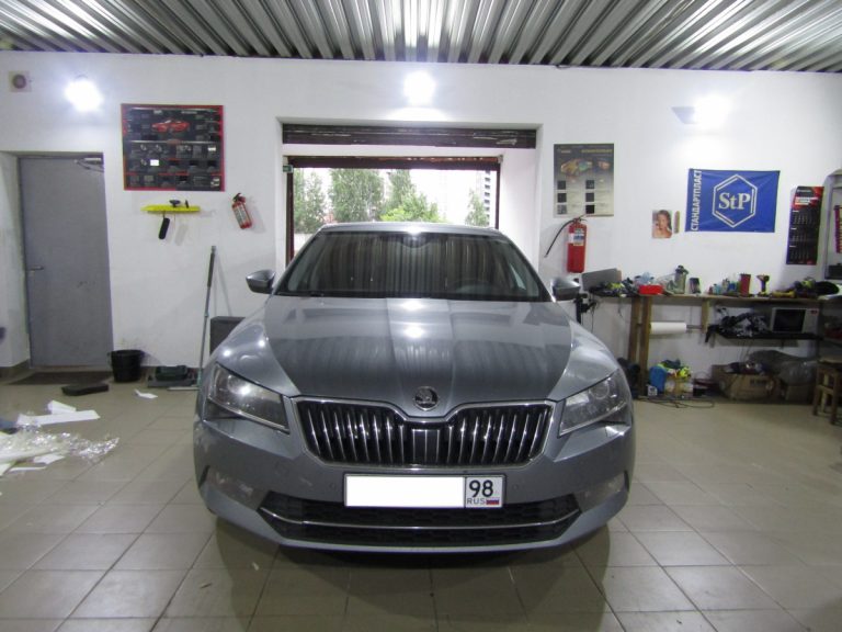 Шумоизоляция Skoda Superb 4 Stop Shum