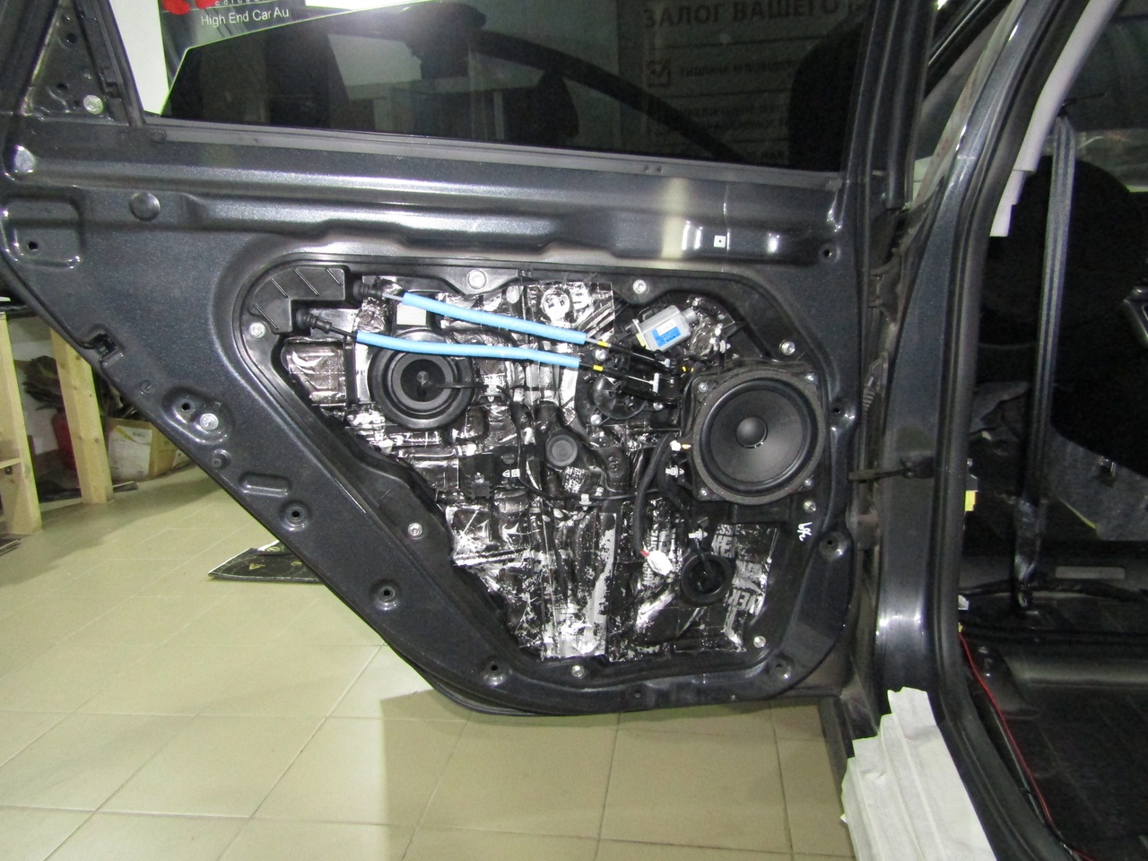 Шумоизоляция Hyundai Sonata 7 Stop Shum