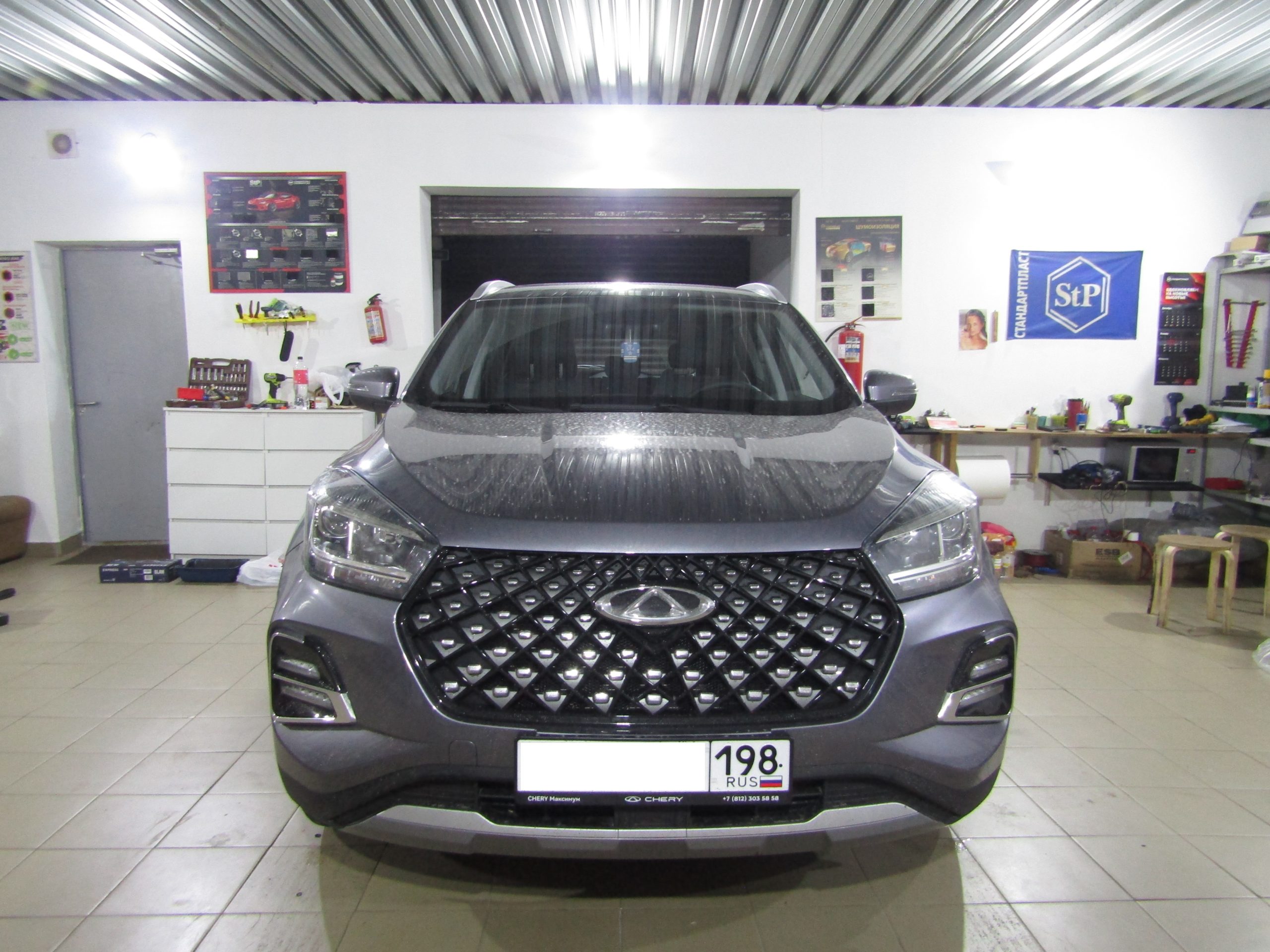 Шумоизоляция Chery Tiggo 4 Pro Stop Shum