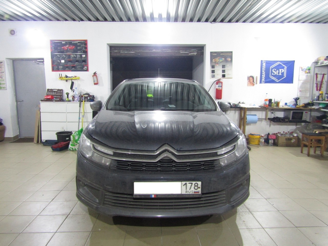 Шумоизоляция Citroen C4 Stop Shum