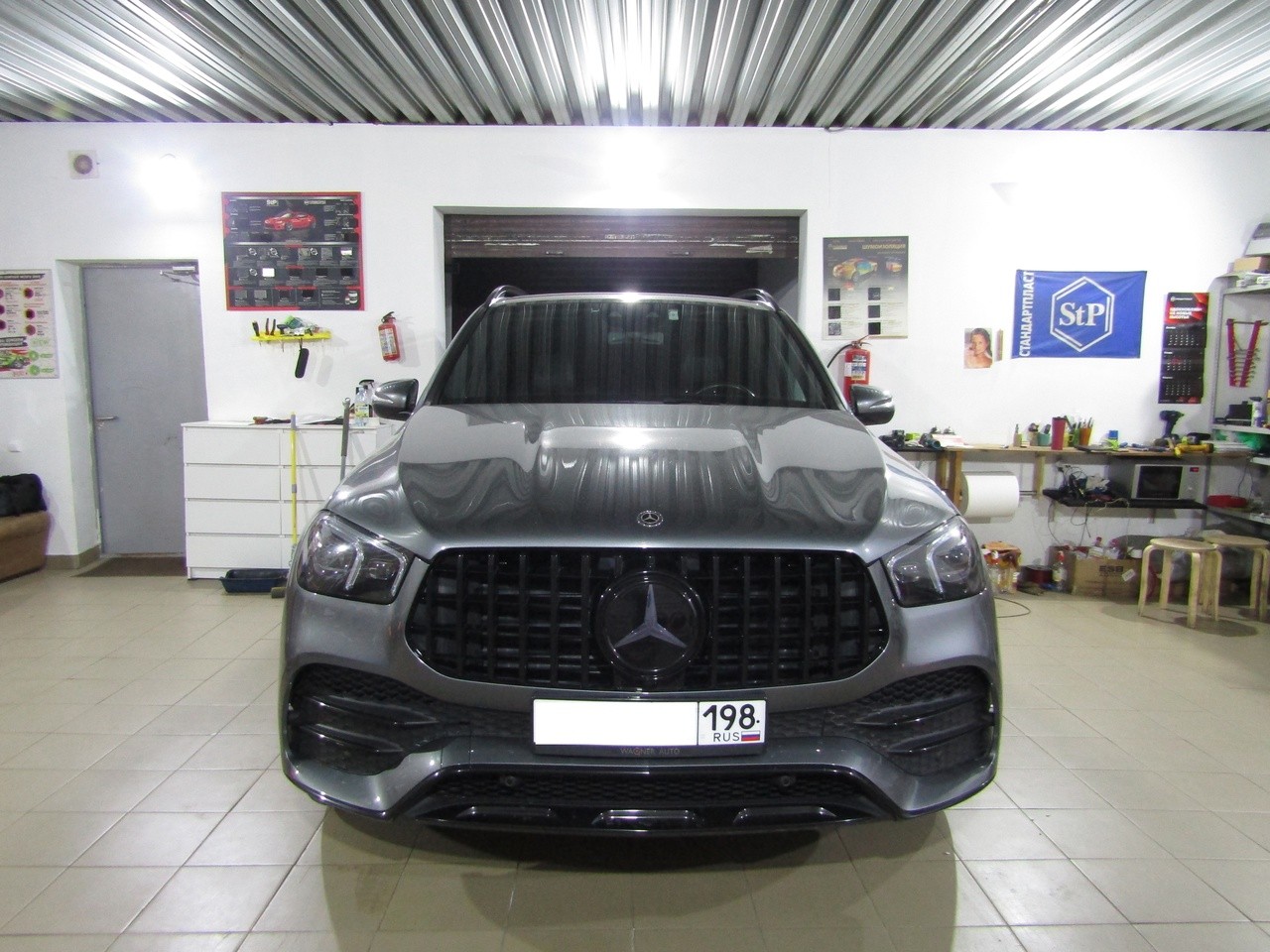 Шумоизоляция Mercedes GLE 450 Stop Shum
