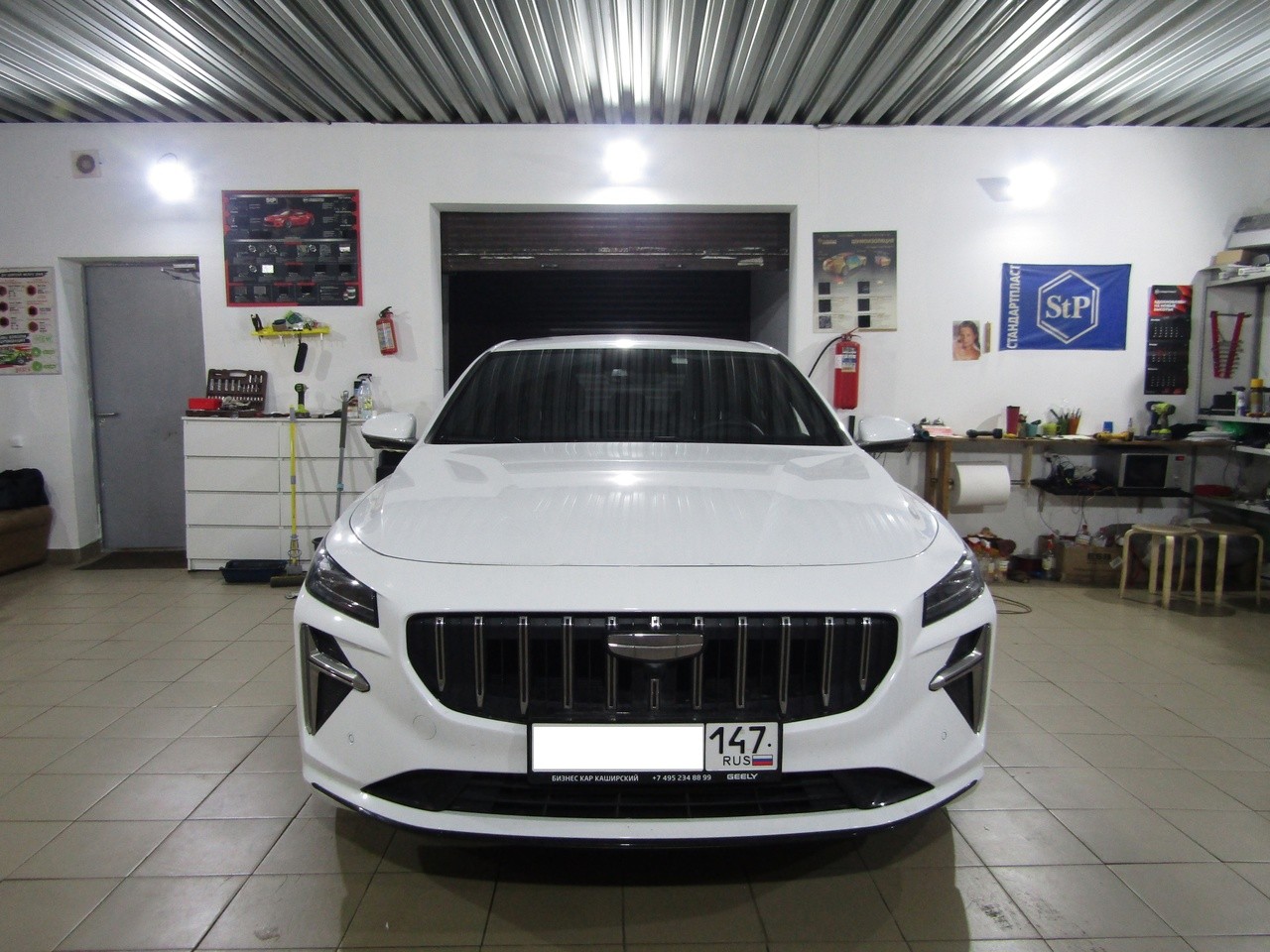 Шумоизоляция Geely Preface Stop Shum