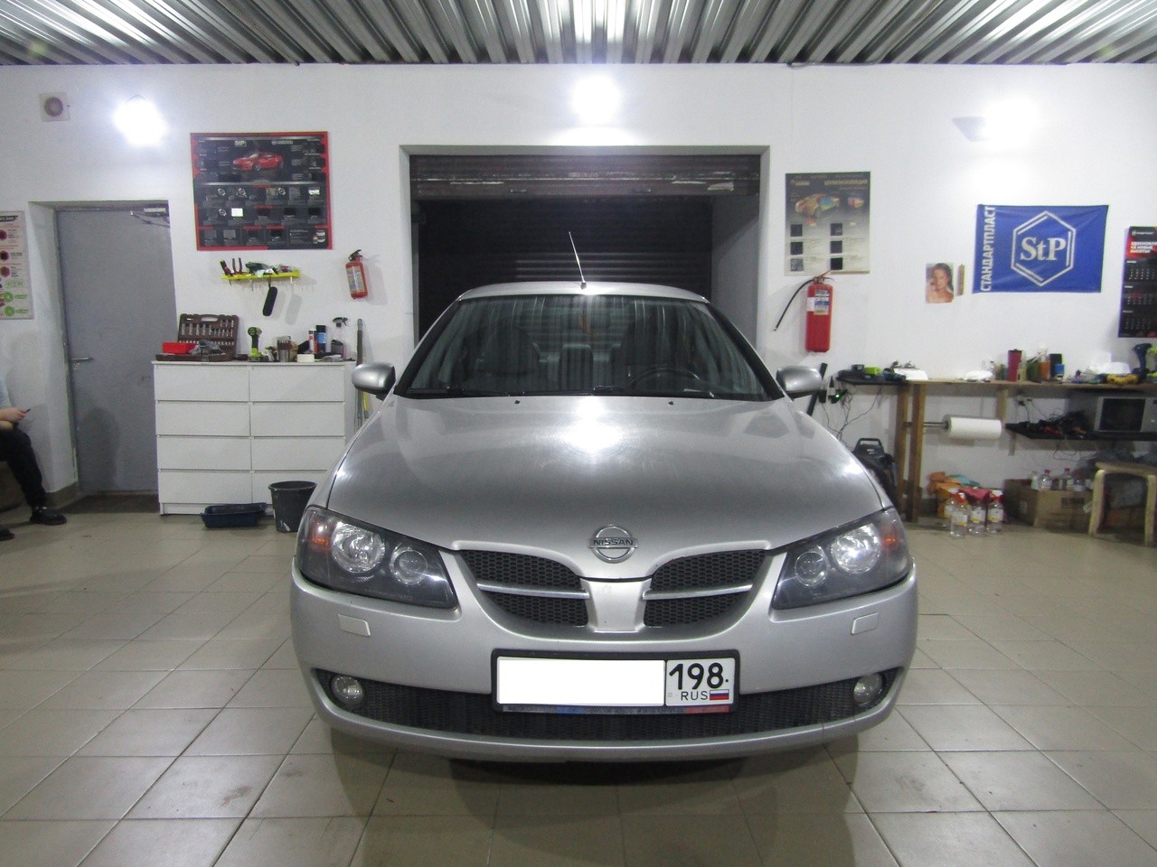 Шумоизоляция Nissan Almera N16 Stop Shum