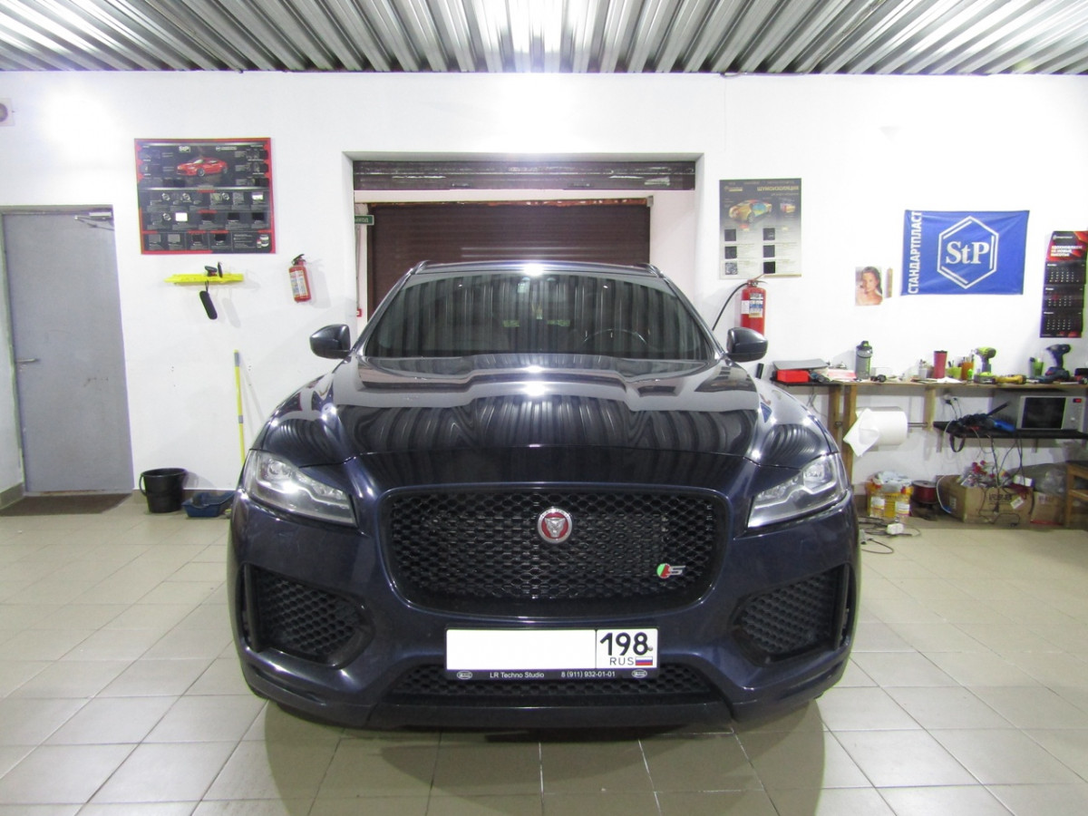 Шумоизоляция Jaguar F Pace Stop Shum