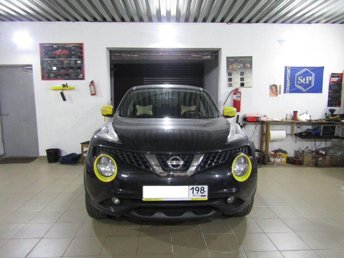 Шумоизоляция Nissan Juke Stop Shum