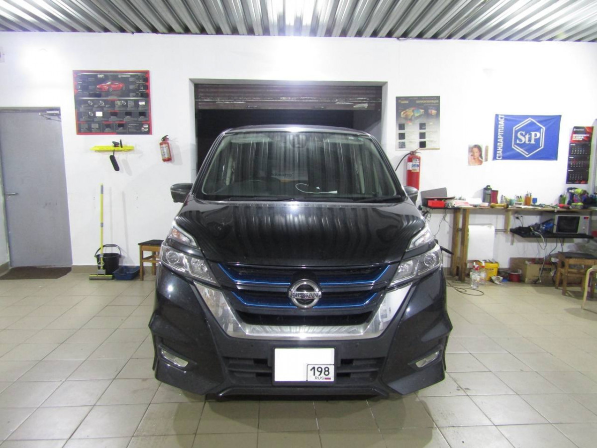 Шумоизоляция Nissan Serena Stop Shum