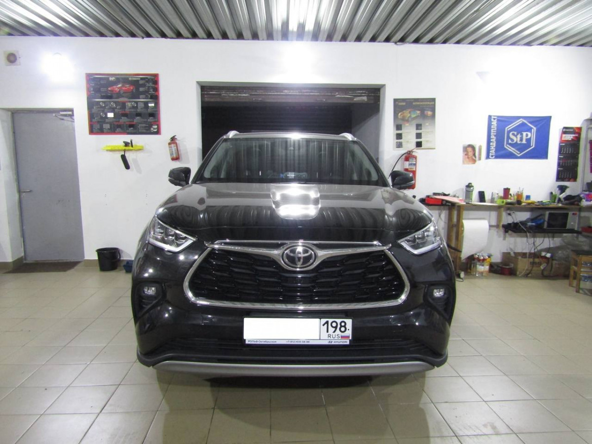 Шумоизоляция Toyota Highlander 4 Stop Shum