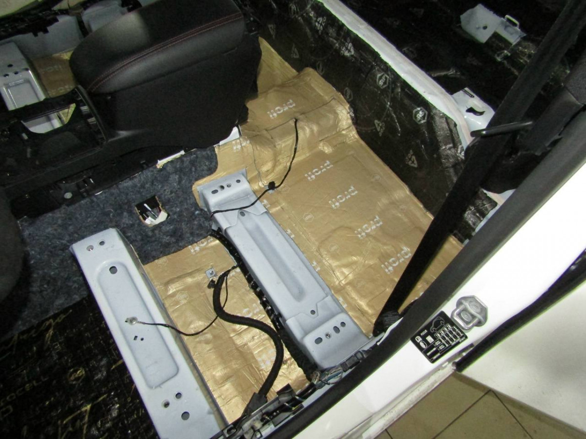 Шумоизоляция Ford Focus 4 Stop Shum