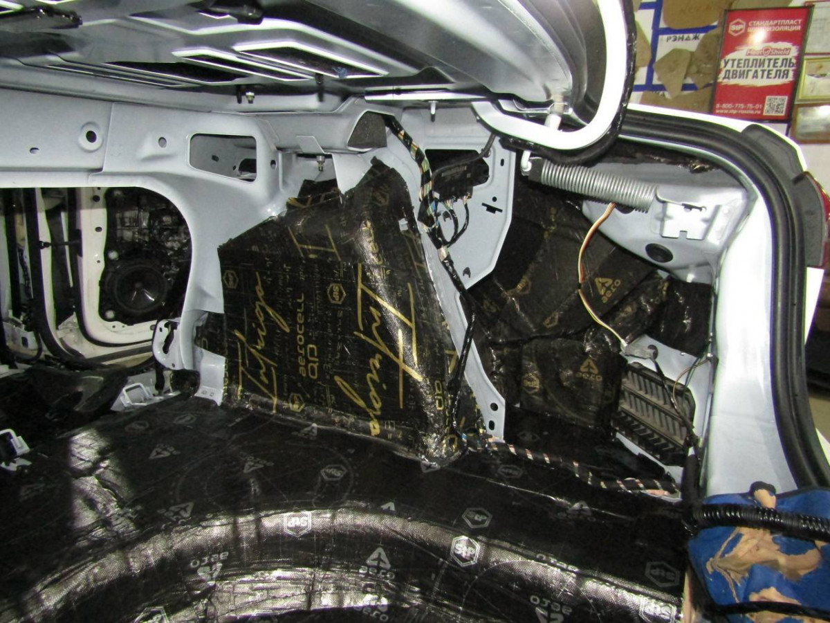 Шумоизоляция Ford Focus 4 Stop Shum