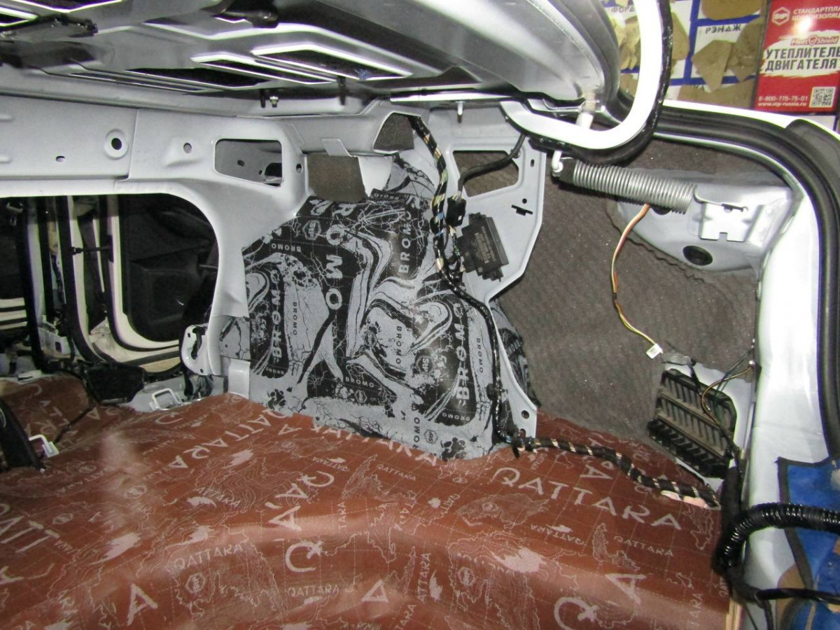 Шумоизоляция Ford Focus 4 Stop Shum