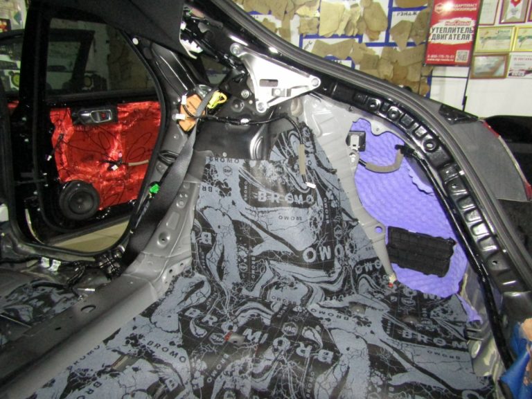 Шумоизоляция Honda Civic 11 Stop Shum