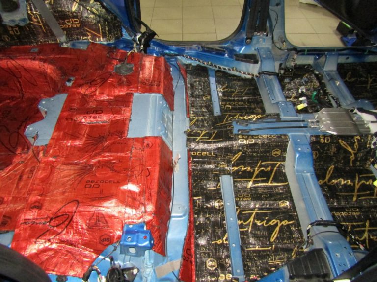 Шумоизоляция Suzuki Solio Stop Shum