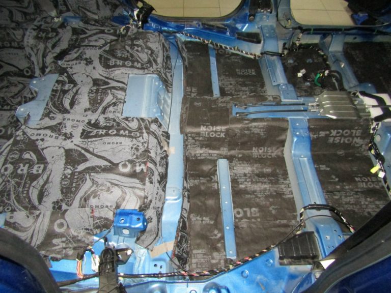 Шумоизоляция Suzuki Solio Stop Shum