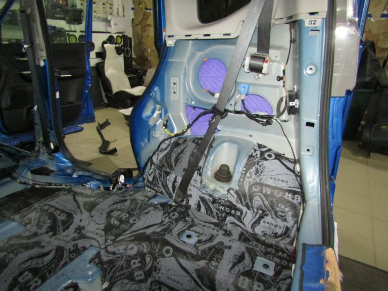 Шумоизоляция Suzuki Solio Stop Shum