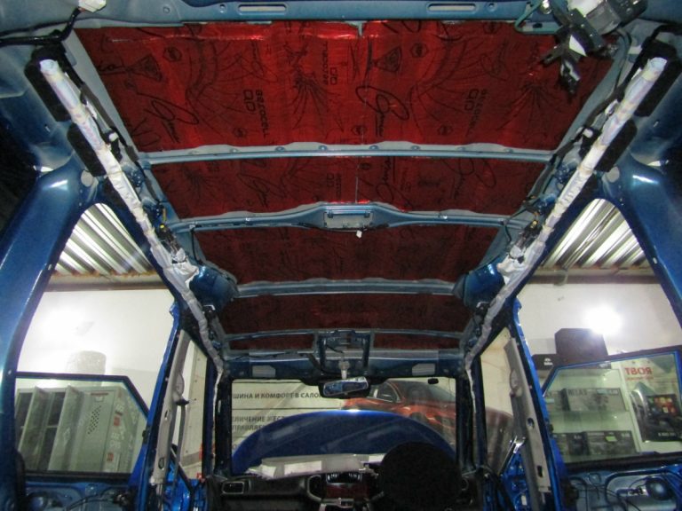 Шумоизоляция Suzuki Solio Stop Shum