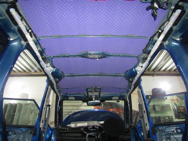 Шумоизоляция Suzuki Solio Stop Shum