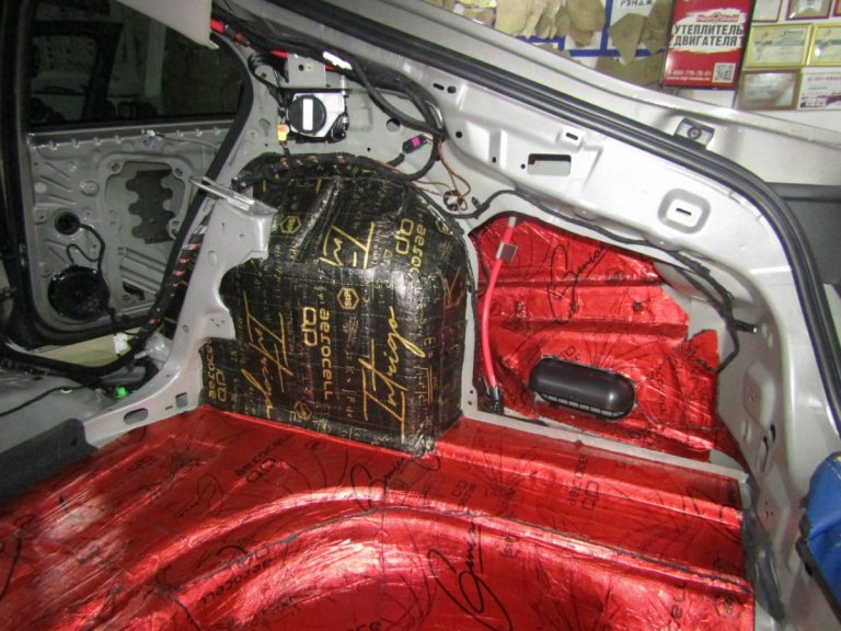 Шумоизоляция Skoda Octavia A8 Pro Stop Shum