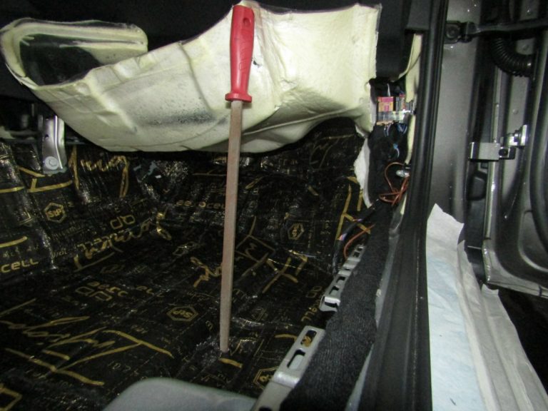 Шумоизоляция Skoda Octavia A8 Pro Stop Shum