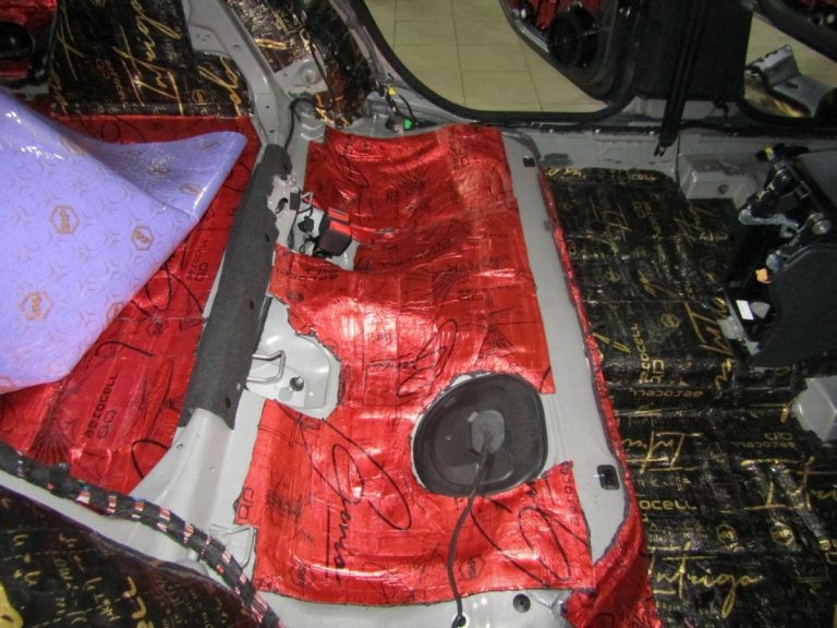 Шумоизоляция Skoda Octavia A8 Pro Stop Shum