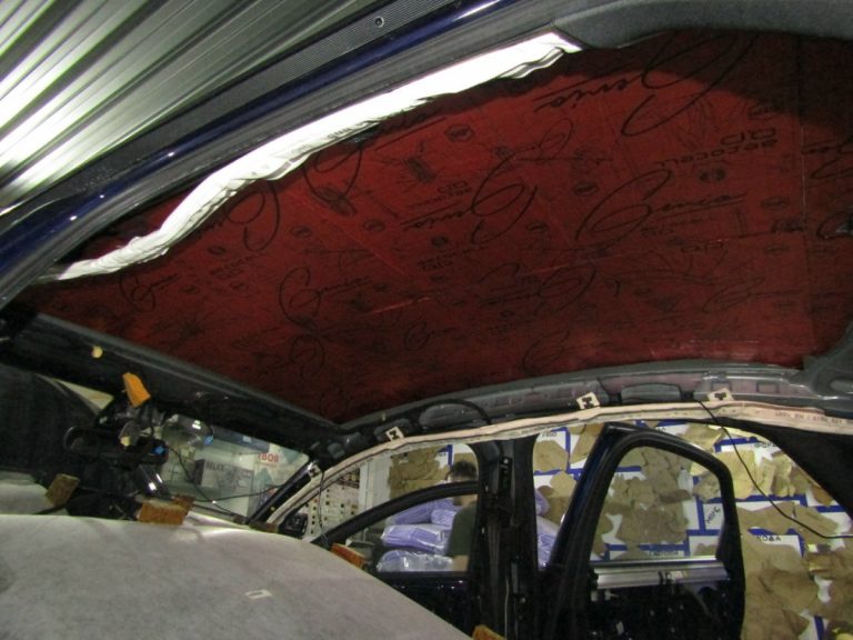 Шумоизоляция Audi A8 Stop Shum