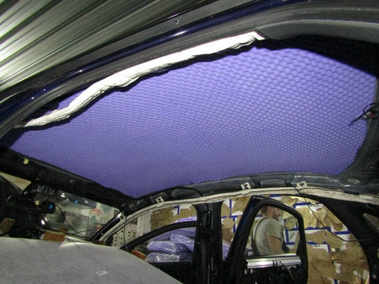 Шумоизоляция Audi A8 Stop Shum