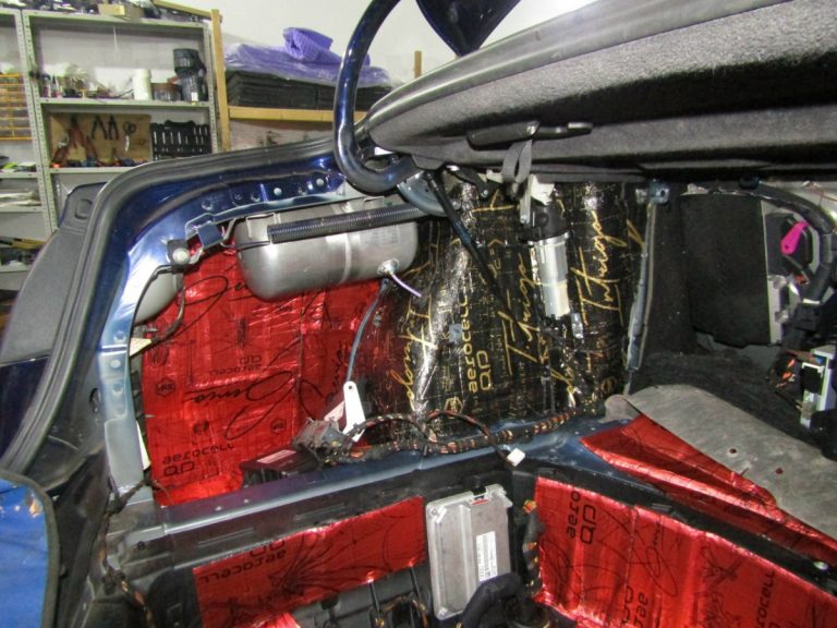 Шумоизоляция Audi A8 Stop Shum