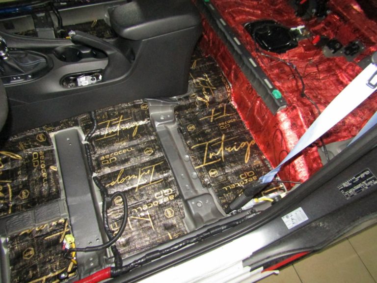 Шумоизоляция Hyundai Veloster Stop Shum